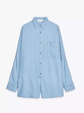 ZARA | NWT Short Flowy Jumpsuit